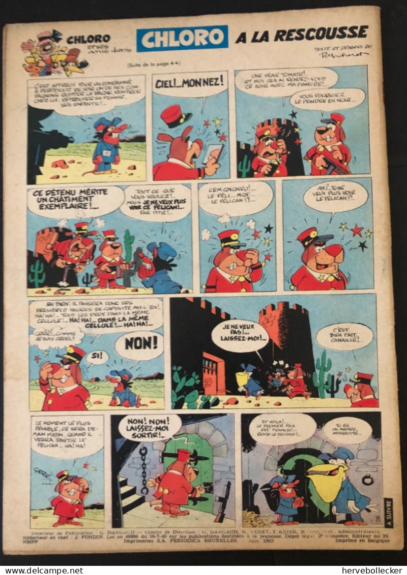 TINTIN Le Journal Des Jeunes N° 764 - 1963 - Tintin