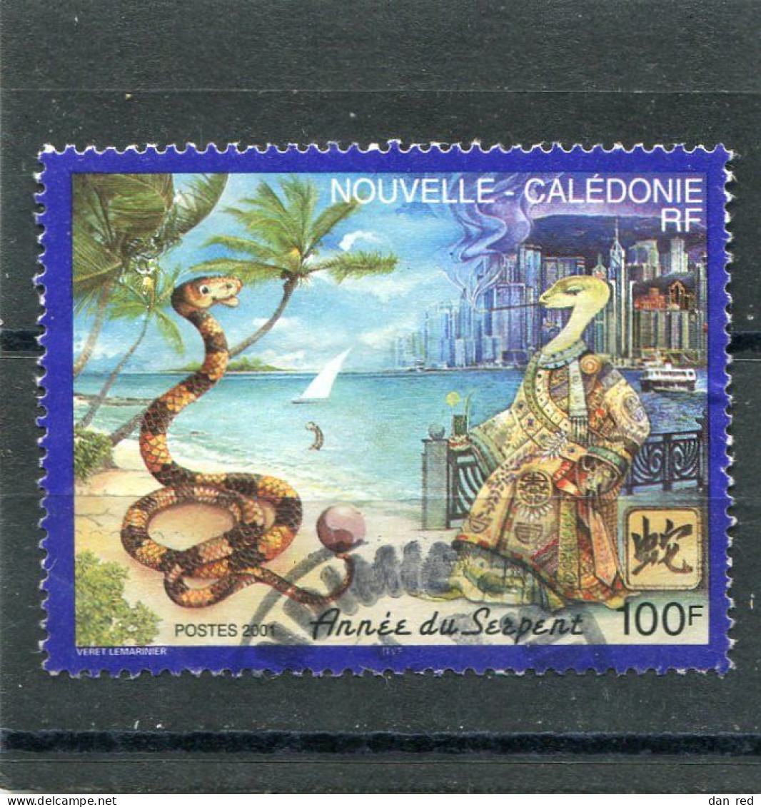 NOUVELLE CALEDONIE N° 838 (Y&T) (Oblitéré) - Usados