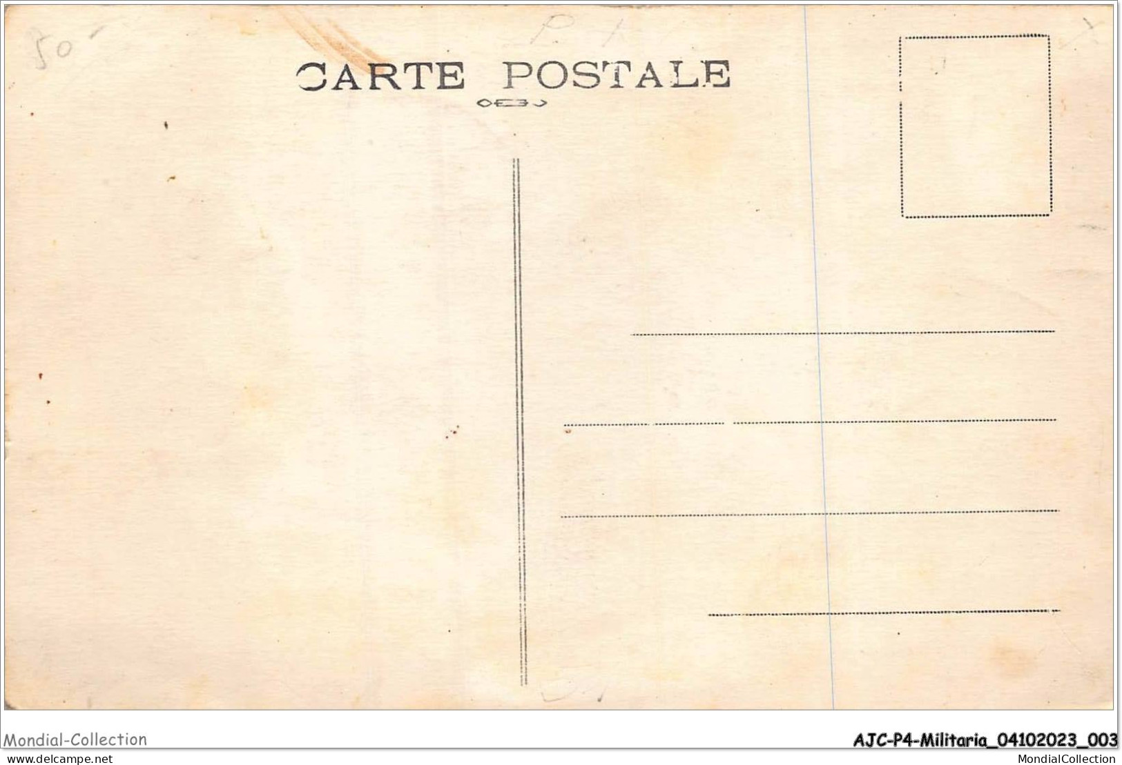 AJCP4-0316- MILITARIA - EMPLISSAGE DES PAILLASSES - Andere Kriege