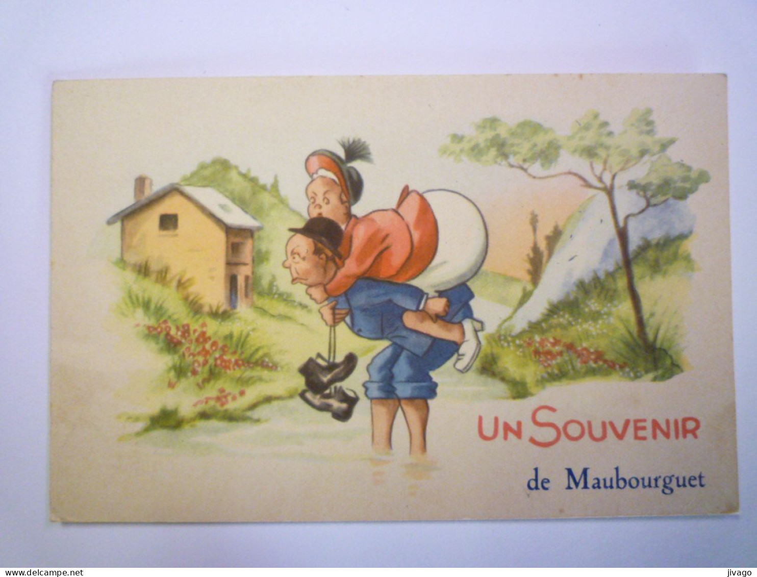 2024 - 1313  MAUBOURGUET  (Hautes-Pyrénées)  :  Un SOUVENIR De MAUBOURGUET   1954   XXXXX - Maubourguet