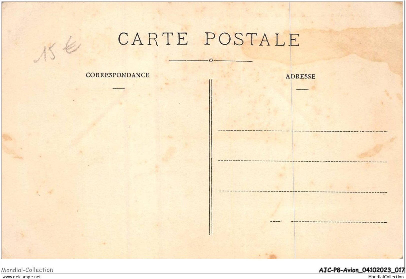 AJCP8-0738- AVION - AVIATEUR GIBERT SORT SON BLERIOT DU HANGAR - 1914-1918: 1ste Wereldoorlog