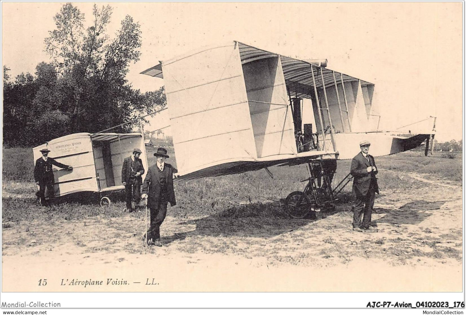 AJCP7-0713- AVION - L'AEROPLANE VOISIN - 1914-1918: 1. Weltkrieg