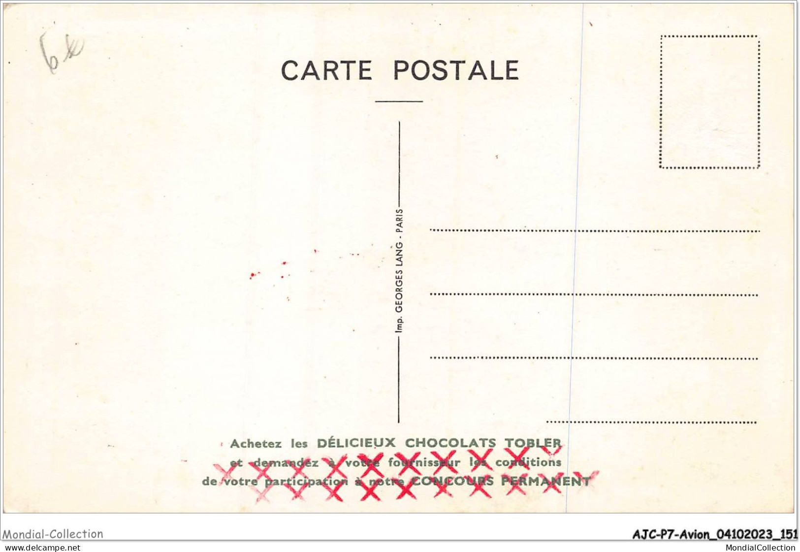 AJCP7-0700- AVION - BLERIOT - 1909 - 1914-1918: 1ère Guerre