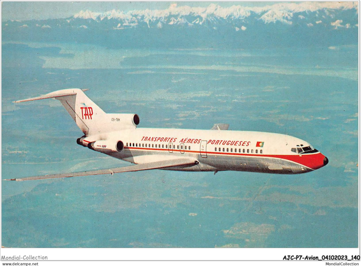 AJCP7-0695- AVION - TRANSPORTES AEREOS PORTUGUESES - BOEING 727 - 1914-1918: 1ère Guerre