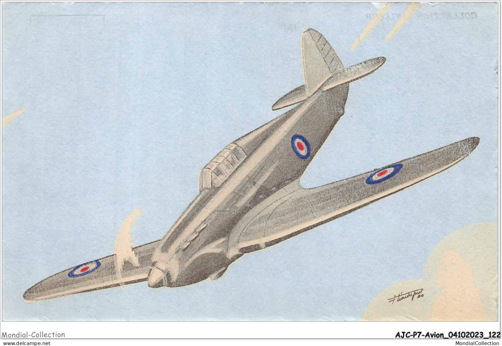 AJCP7-0686- AVION -  HAWKER HURRICANE - 1914-1918: 1st War