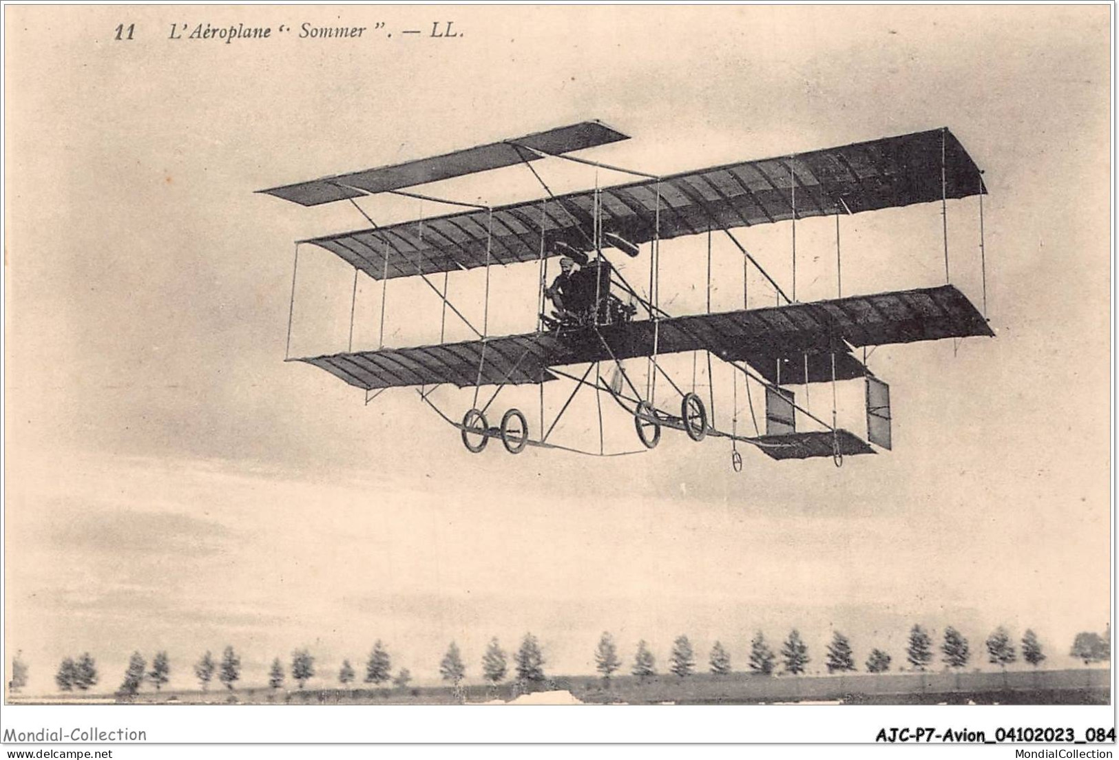 AJCP7-0667- AVION - L'AEROPLANE - SOMMER - 1914-1918: 1. Weltkrieg