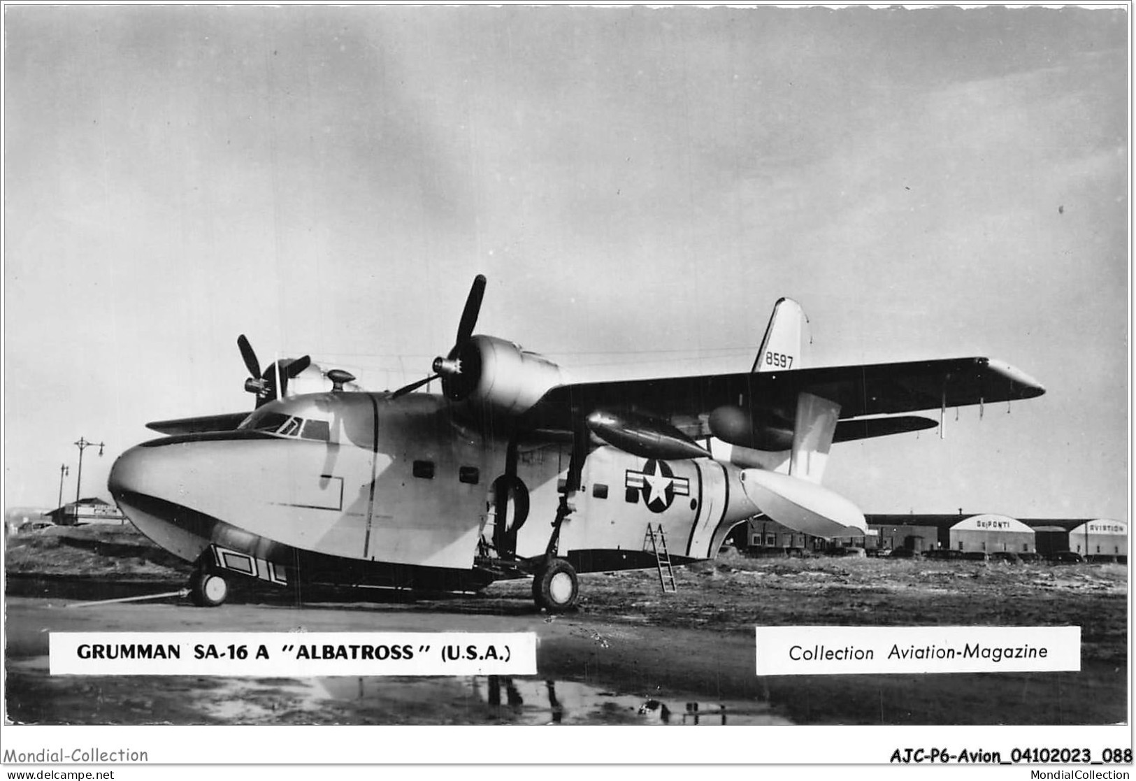 AJCP6-0568- AVION - GRUMMAN SA-16-A - ALBATROSS - USA - 1946-....: Era Moderna