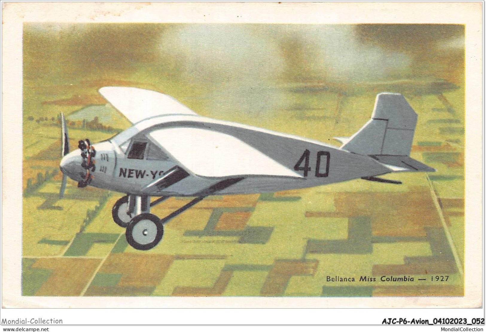 AJCP6-0550- AVION - BELLANCA MISS COLUMBIA - 1927 - 1946-....: Moderne