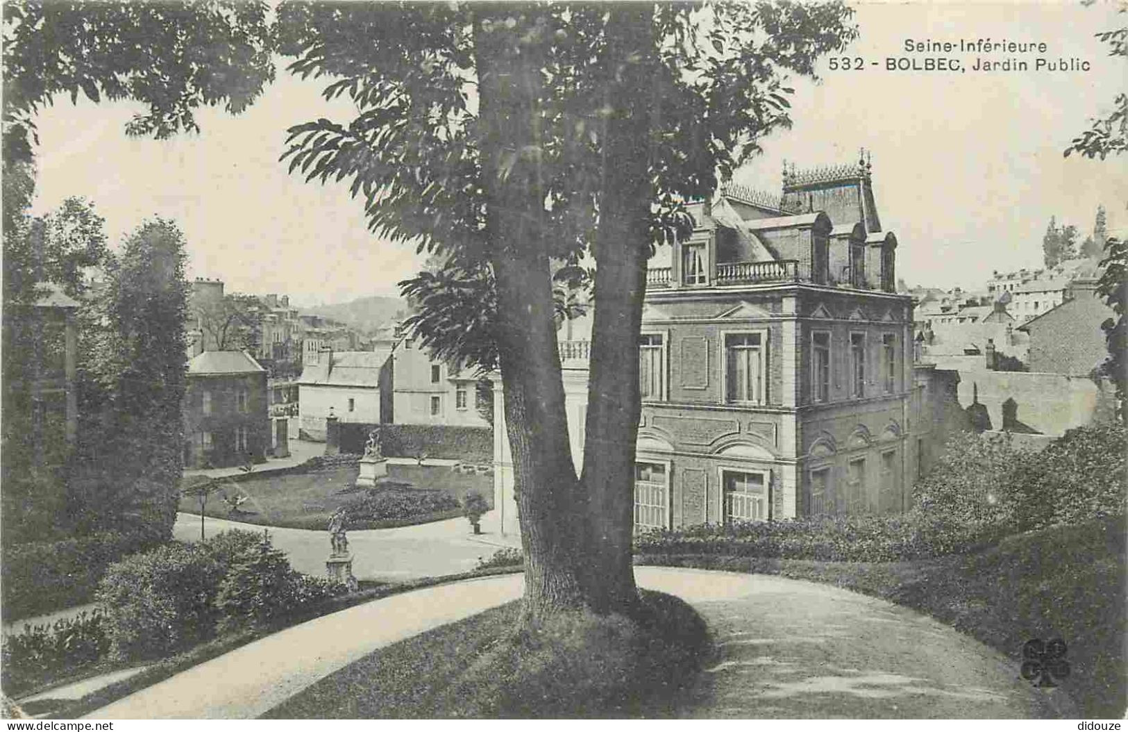 76 - Bolbec - Jardin Public - CPA - Voir Scans Recto-Verso - Bolbec