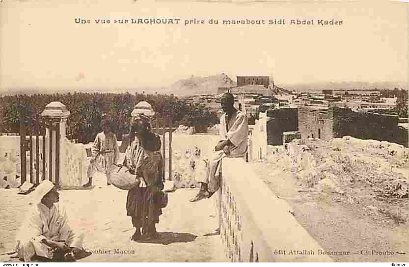 Algérie - Laghouat - Une Vue Sur Lachouat Prise Du Marabout Sidi Abdel Kader - Animée - Carte Neuve - CPA - Voir Scans R - Laghouat