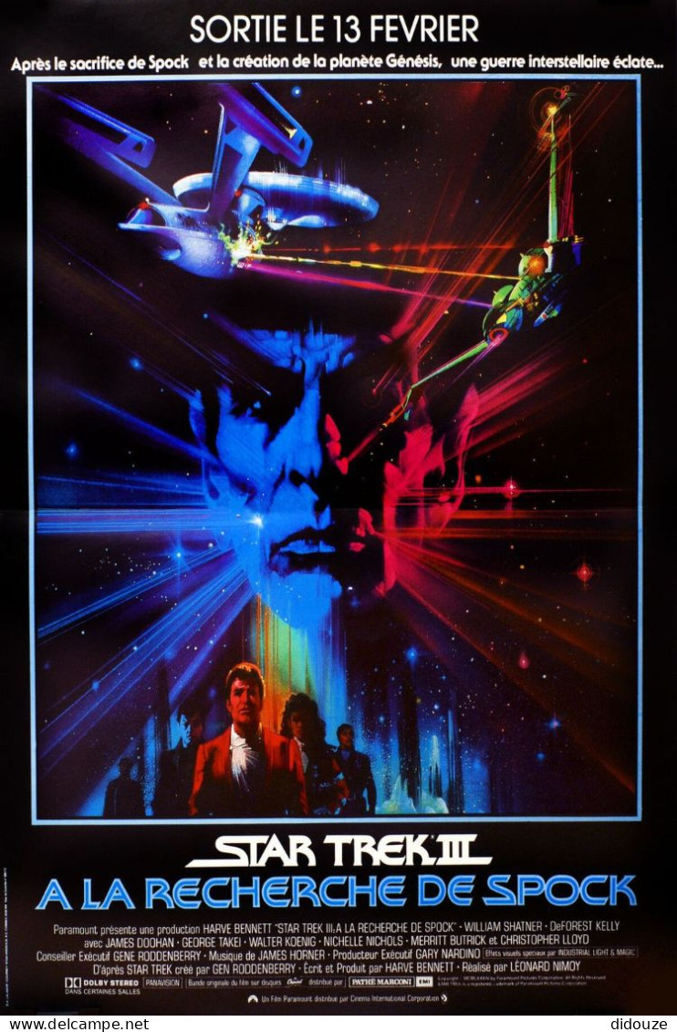 Cinema - Star Trek III - A La Recherche De Spock - Illustration Vintage - Affiche De Film - CPM - Carte Neuve - Voir Sca - Affiches Sur Carte