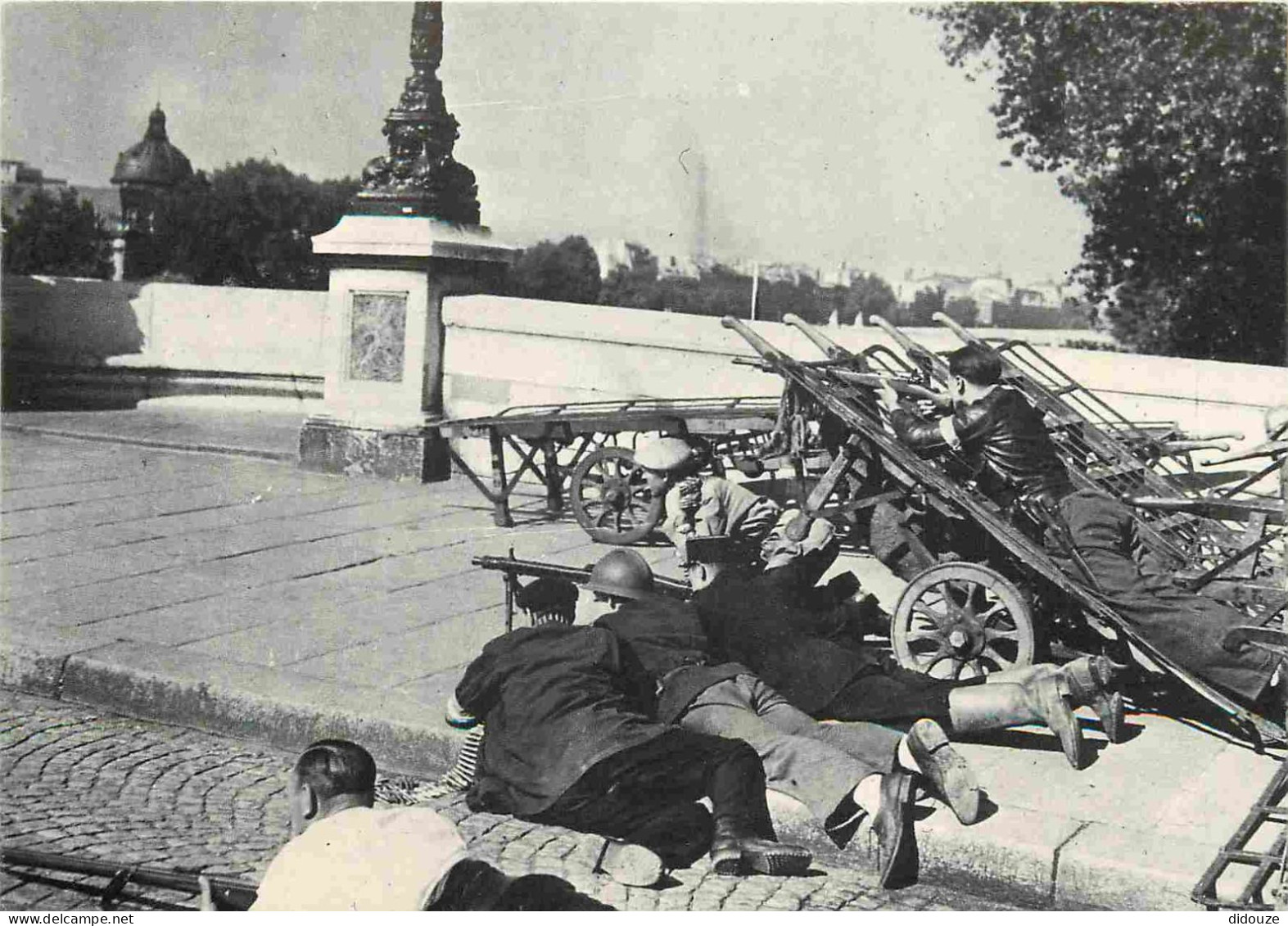 Reproduction CPA - 75 Paris - Libération De Paris - 1548 - Fusillade Sur Le Pont-Neuf - CPM - Carte Neuve - Voir Scans R - Sin Clasificación