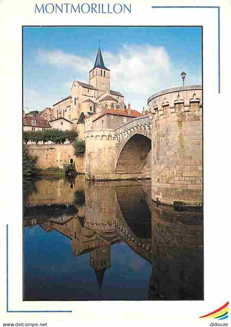 86 - Montmorillon - Le Vieux Pont - L'Eglise Notre Dame - CPM - Voir Scans Recto-Verso - Montmorillon
