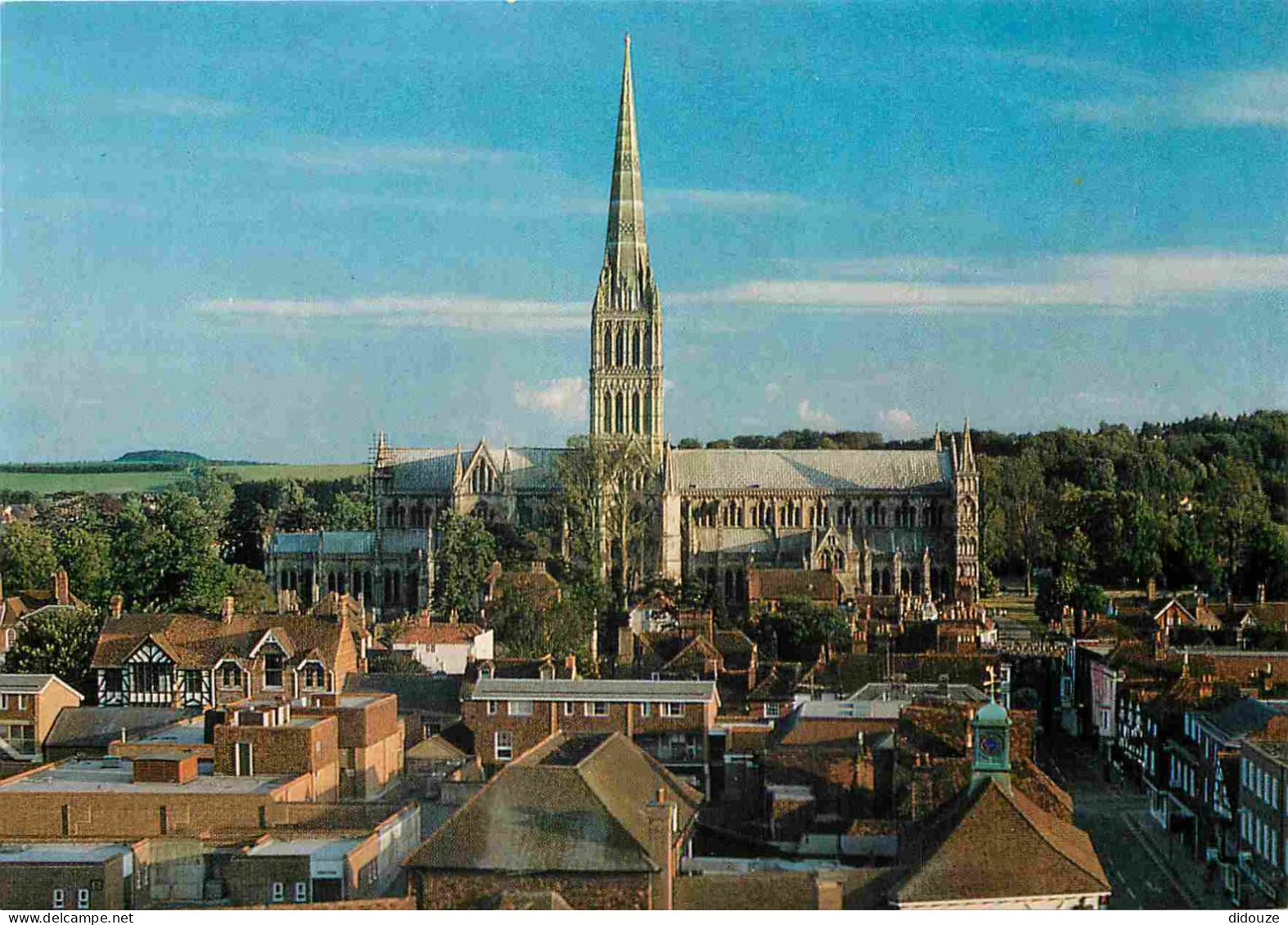 Angleterre - Salisbury - Cathedral - Cathédrale - View From The Tower Of St Thomas' Church - Wiltshire - England - Royau - Salisbury