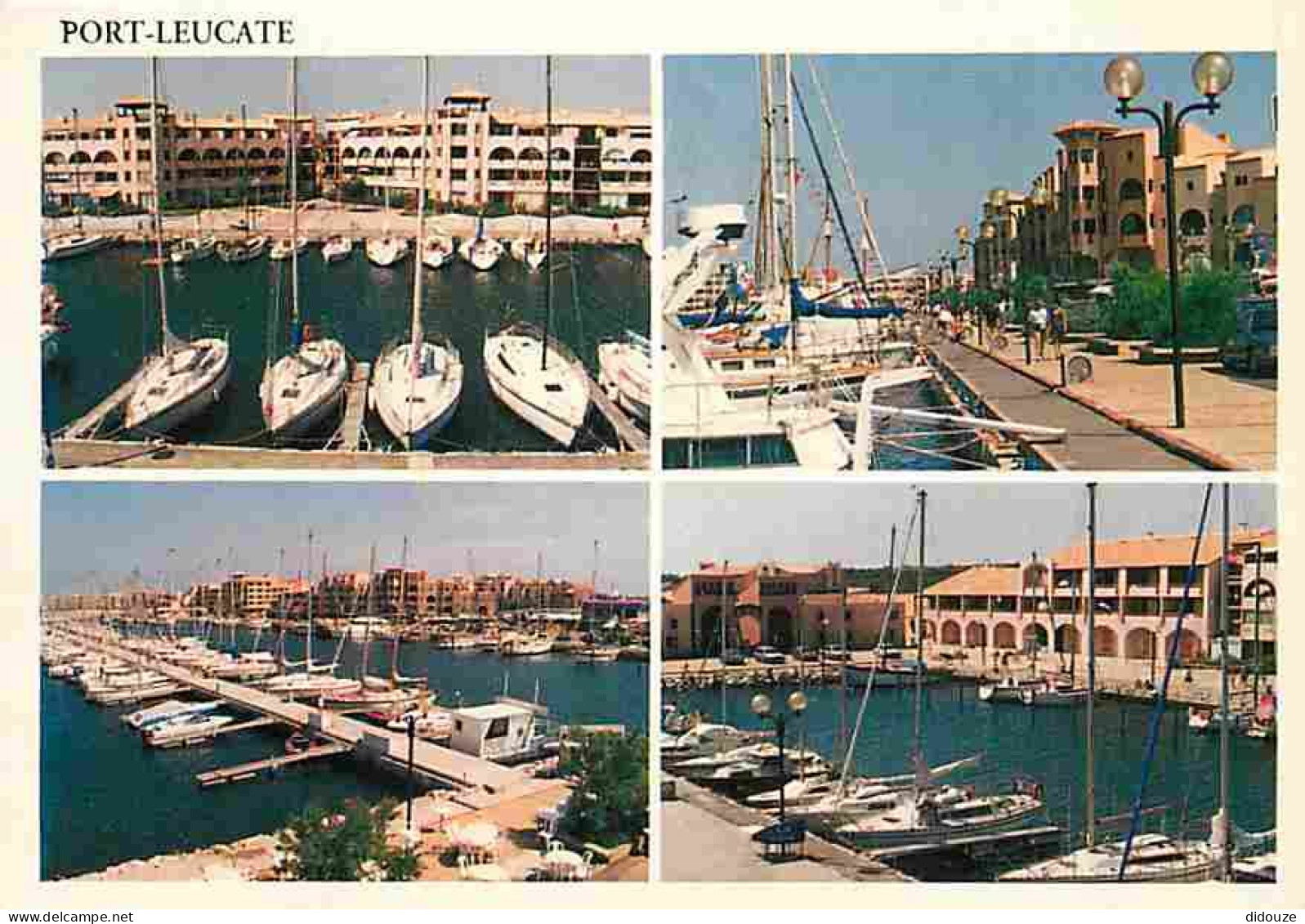 11 - Leucate - Port Leucate - Multivues - Bateaux - CPM - Voir Scans Recto-Verso - Leucate