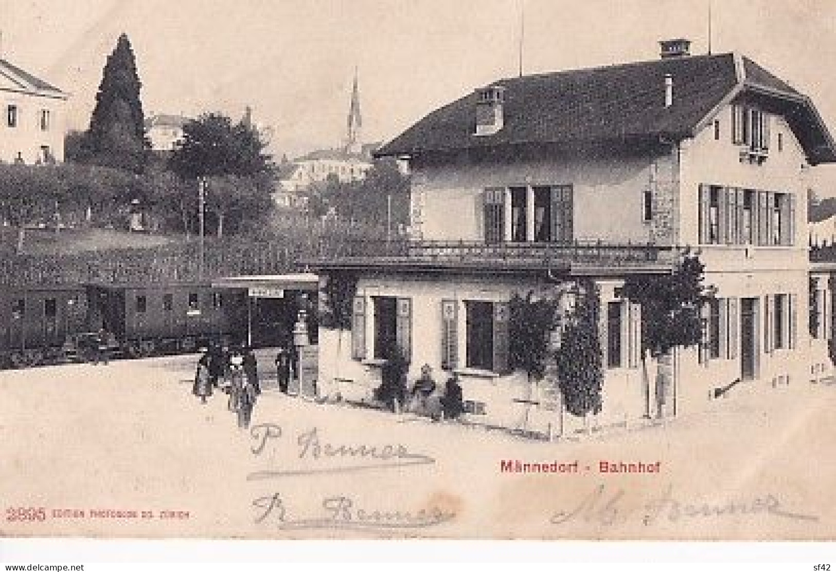 MANNEDORF                       BAHNHOF             PRECURSEUR - Männedorf