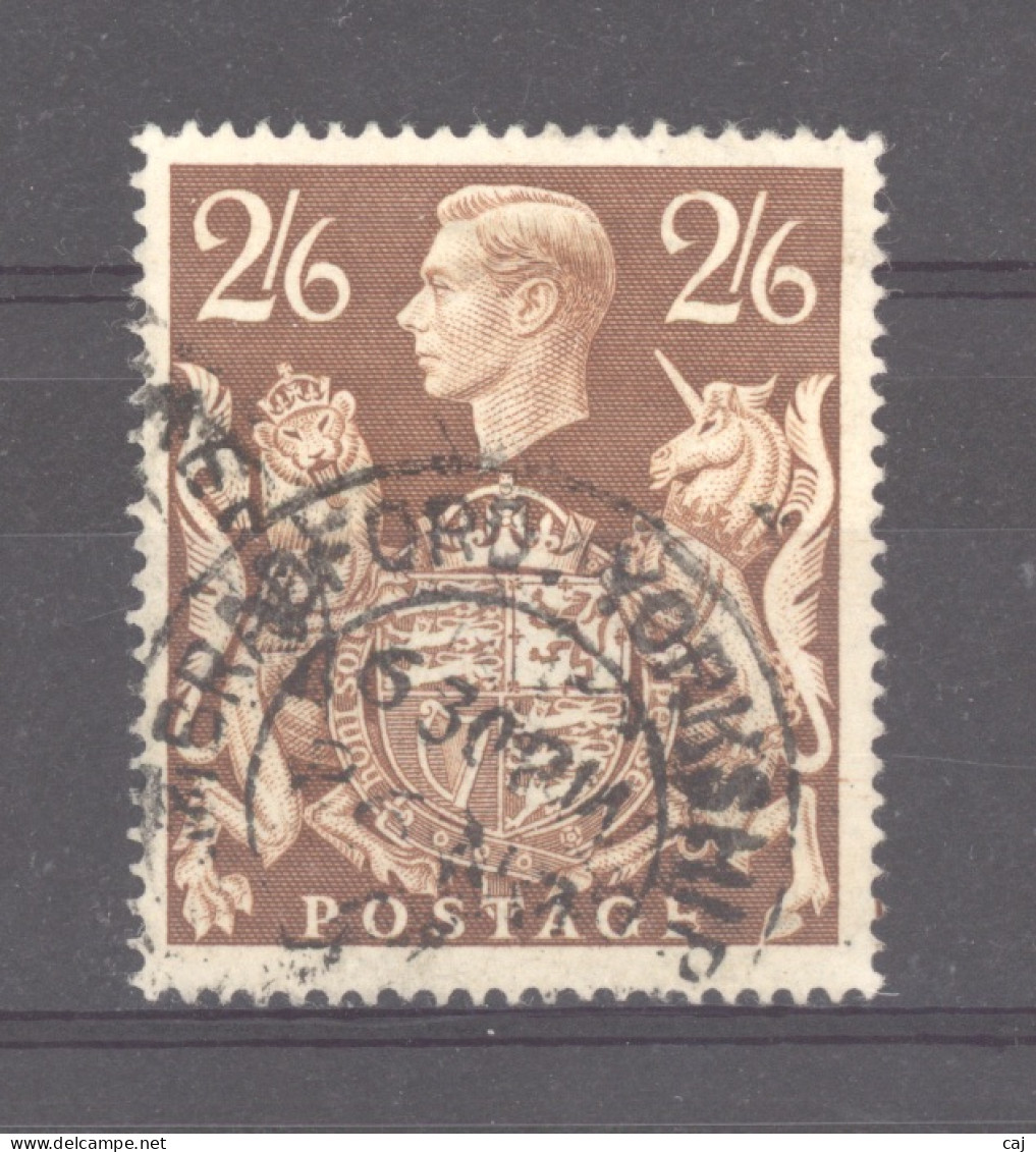 Grande Bretagne  :  Yv  224  (o) - Used Stamps