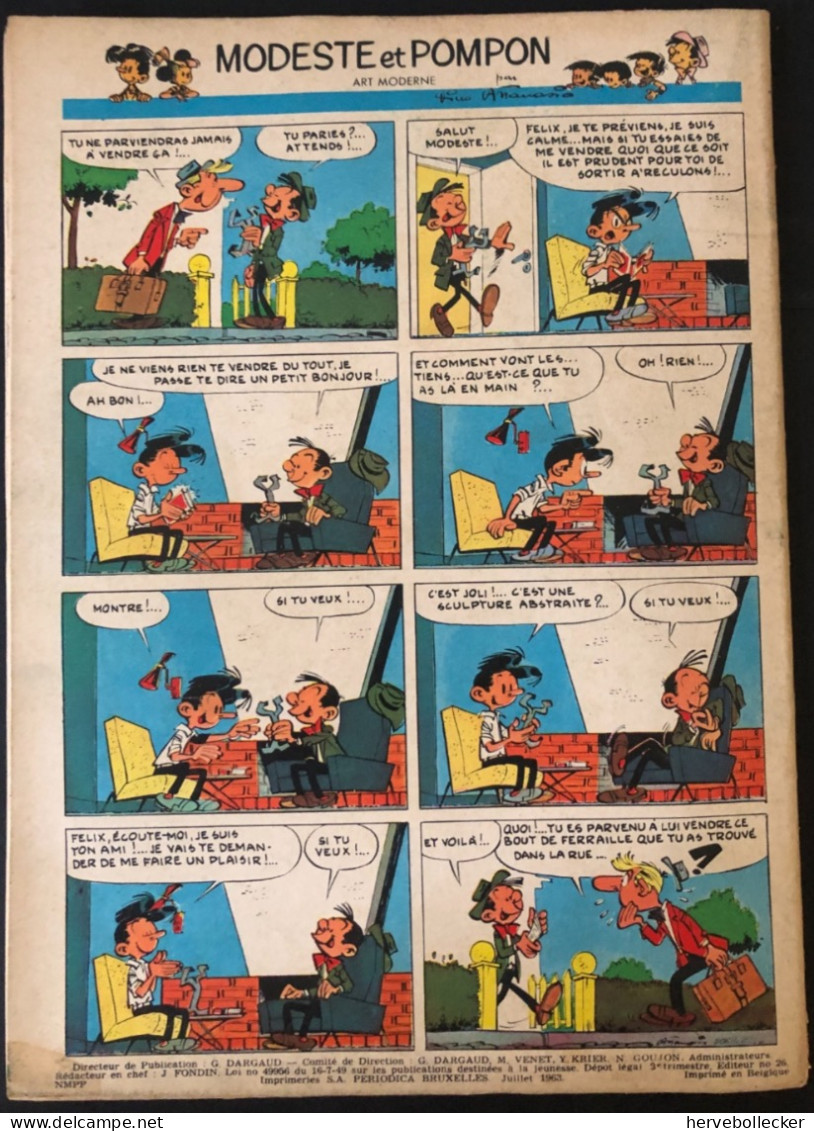 TINTIN Le Journal Des Jeunes N° 767 - 1963 - Tintin