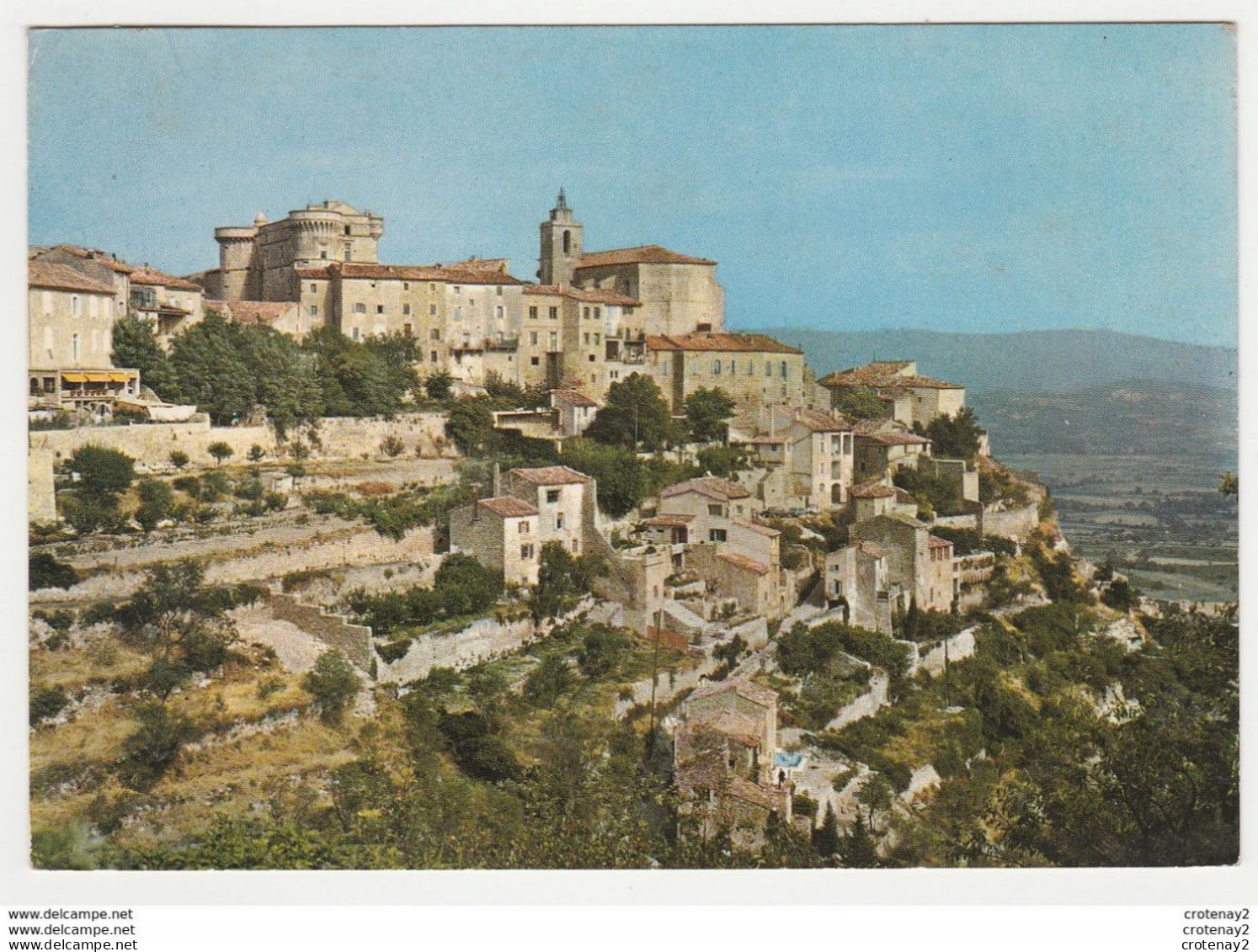 84 GORDES N°558 Altitude 373 M En 1970 Paysages De France VOIR DOS Et Flamme - Gordes