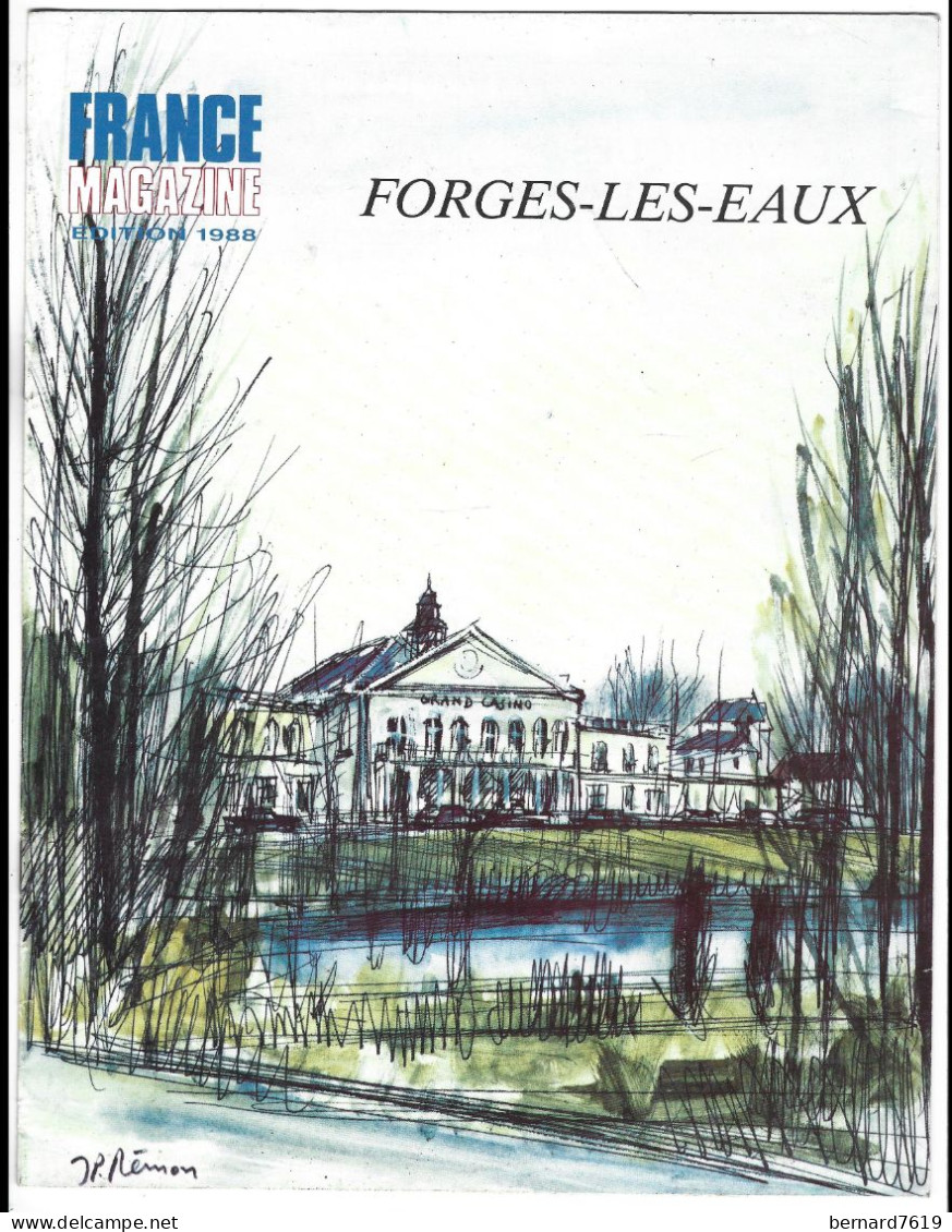 Livre - 76 Forges Les Eaux - France Magazine  Edition 1988 - Normandië