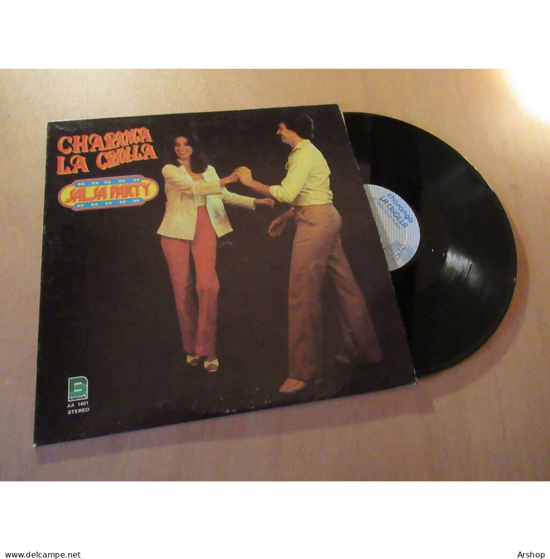 CHARANGA LA CRIOLLA Salsa Party - LATIN SALSA - BORINQUEN AA 1401 US Lp 1980 - Musiques Du Monde