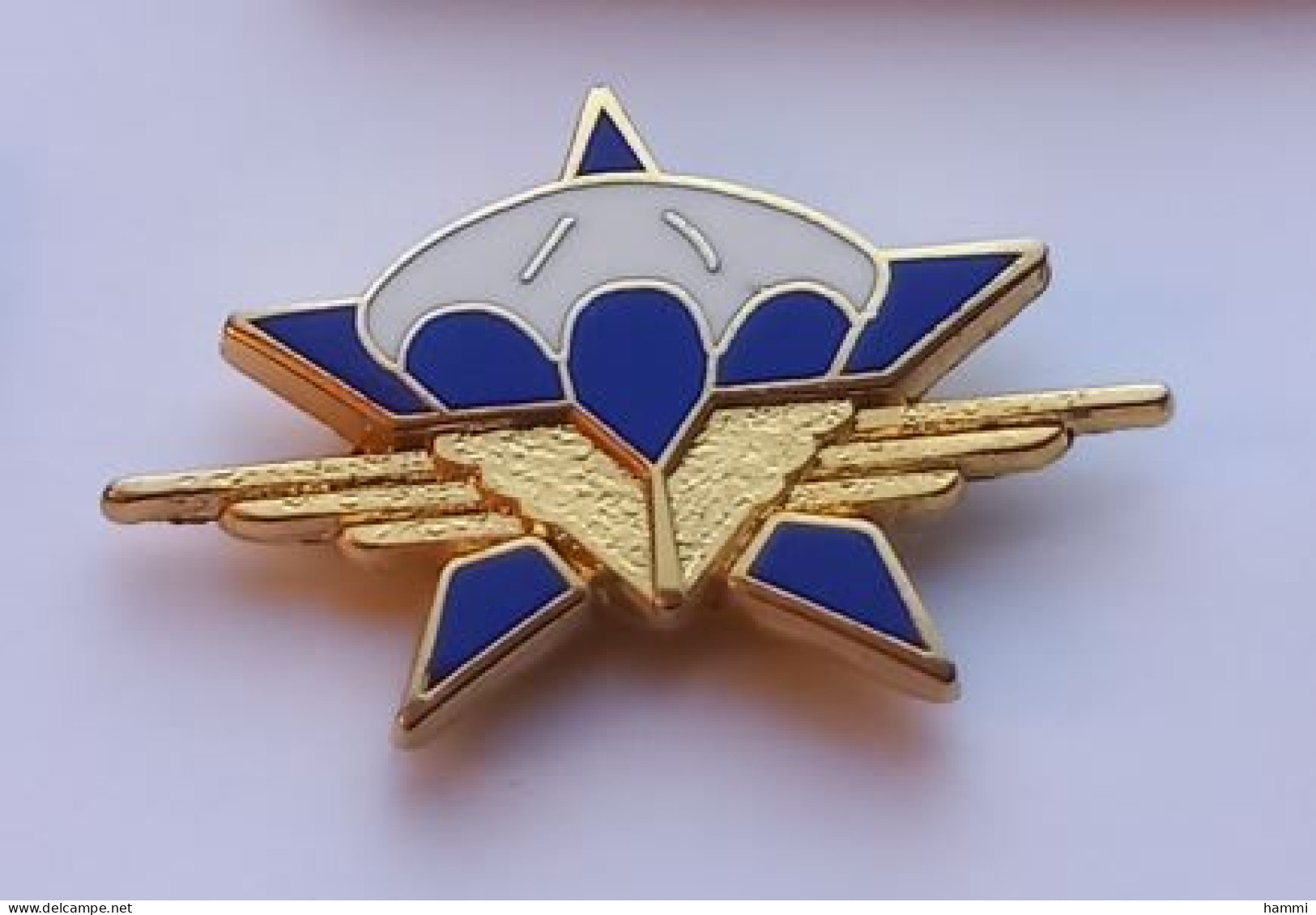 PP70 Pin's Armée Militaire 1er Régiment De Chasseurs Parachutistes Para Parachute à Pamiers Ariège Achat Immédiat - Armee