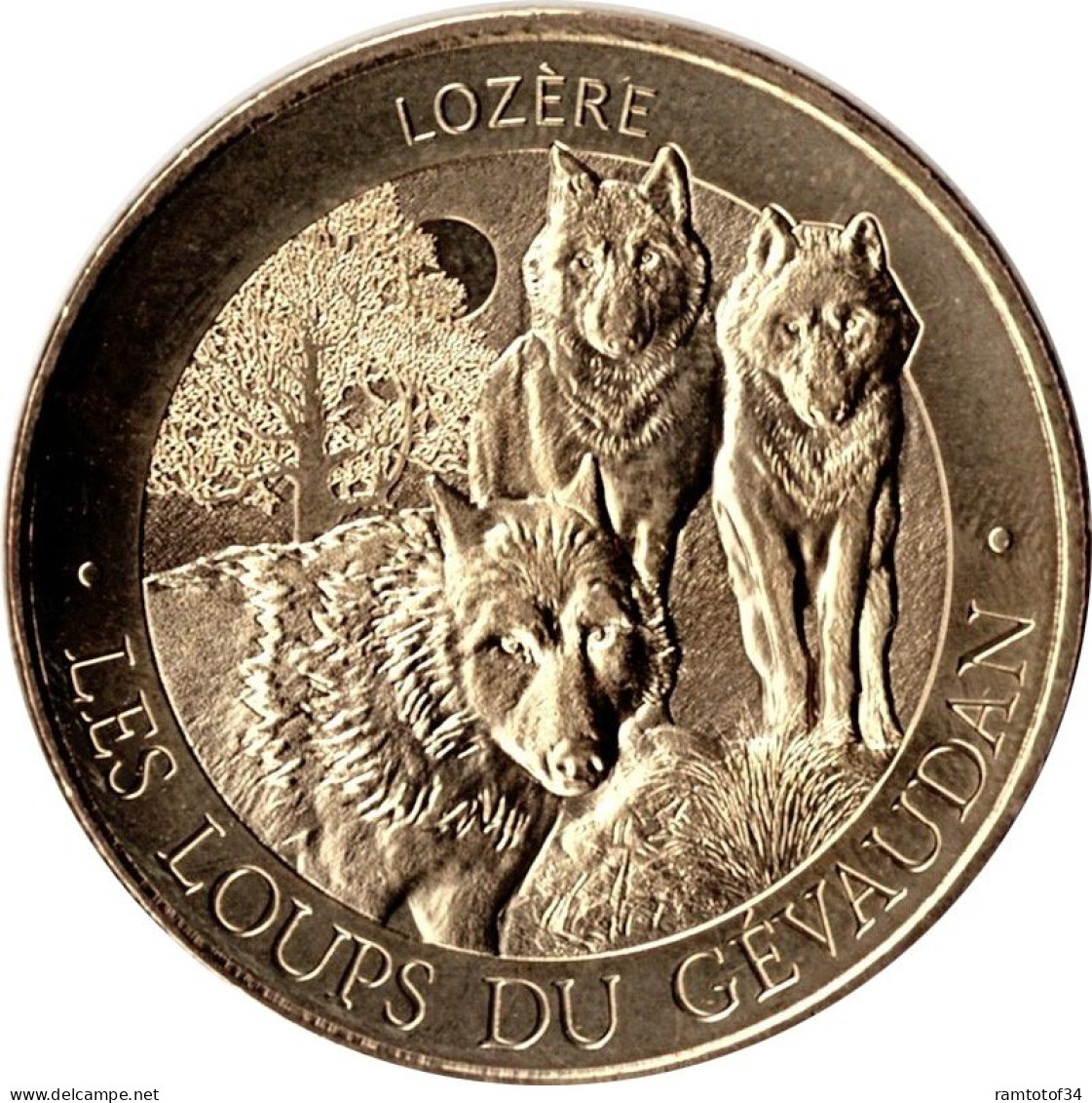 2024 MDP148 - SAINT-LÉGER-DE-PEYRE - Les Loups Du Gévaudan 9 (la Meute)  / MONNAIE DE PARIS - 2024