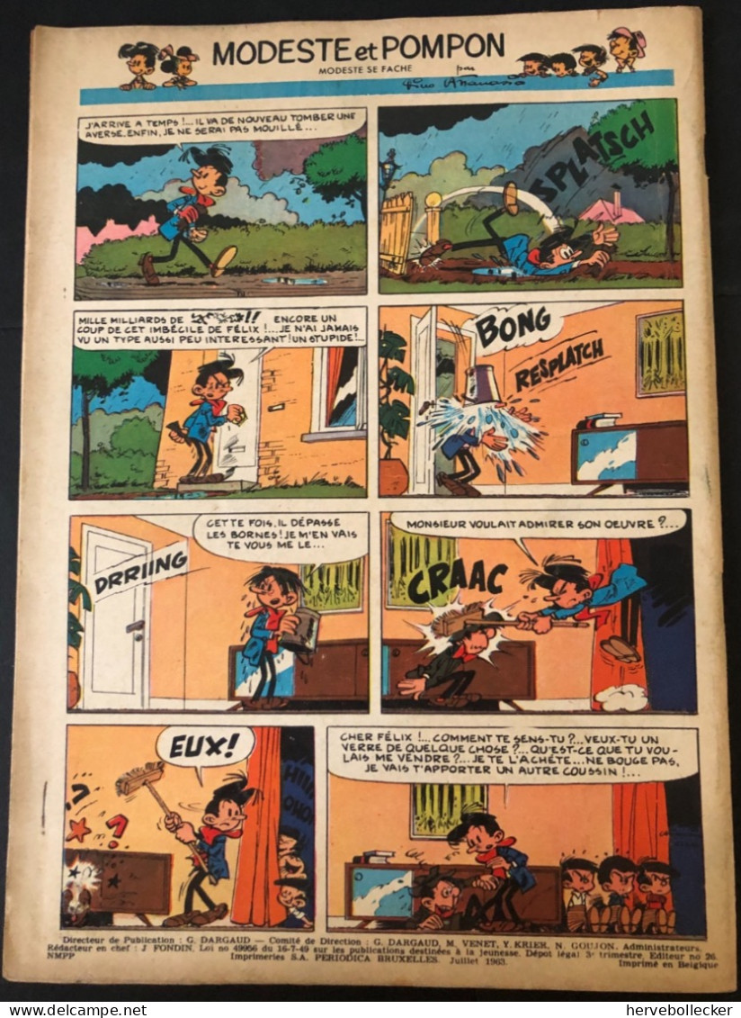 TINTIN Le Journal Des Jeunes N° 770 - 1963 - Tintin