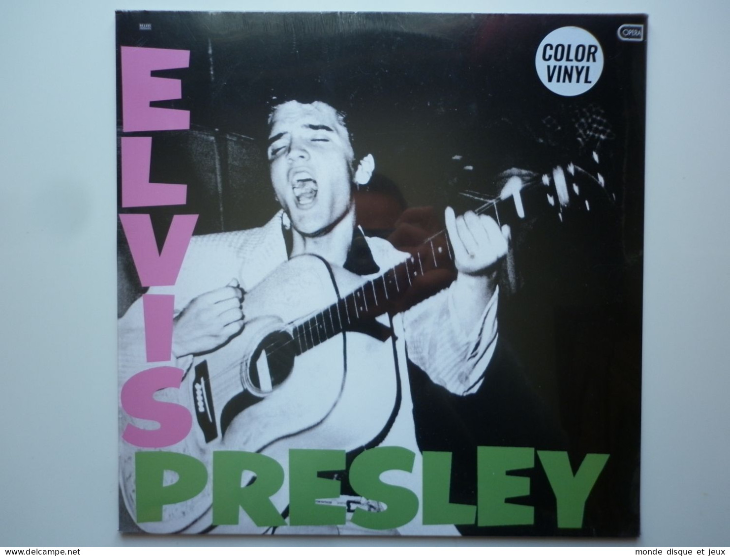 Elvis Presley Album 33Tours Vinyle Elvis Presley Vinyle Vert - Otros - Canción Francesa