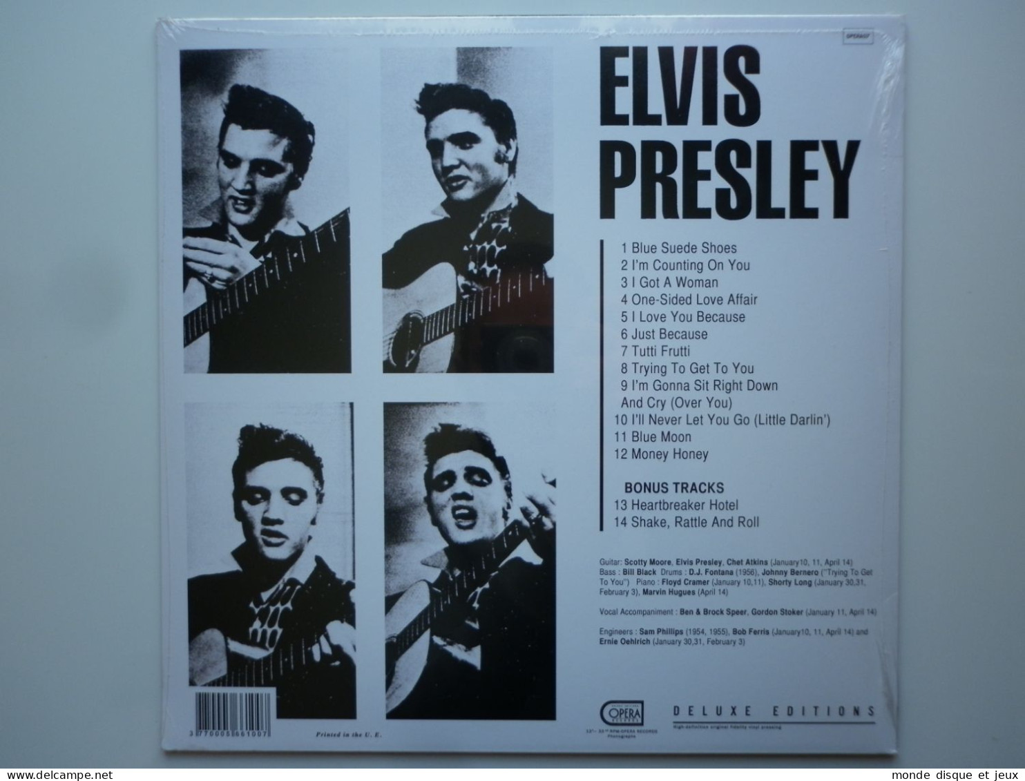 Elvis Presley Album 33Tours Vinyle Elvis Presley Vinyle Vert - Andere - Franstalig