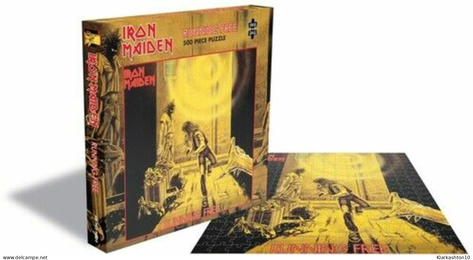 Iron Maiden - Running Free (500 Piece Jigsaw Puzzle) - Andere & Zonder Classificatie