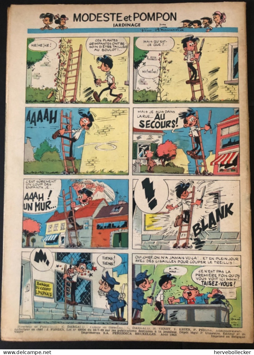 TINTIN Le Journal Des Jeunes N° 773 - 1963 - Tintin