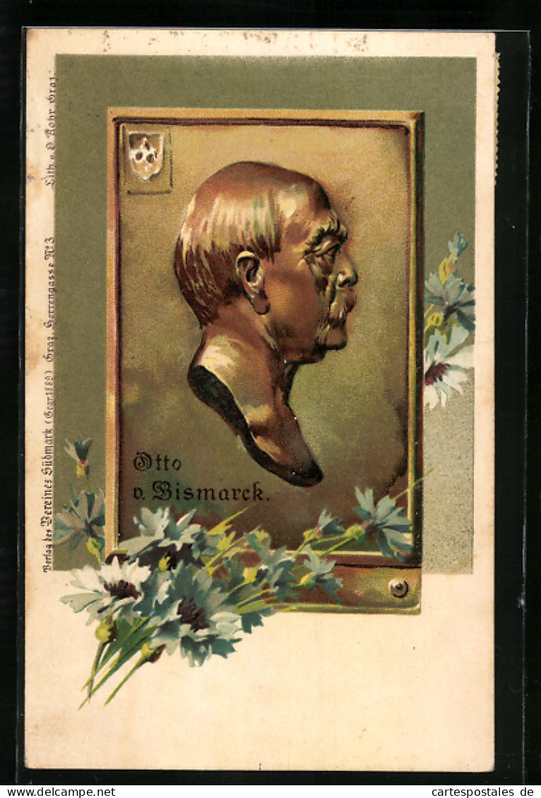 AK Portrait Otto Von Bismarck  - Historische Persönlichkeiten