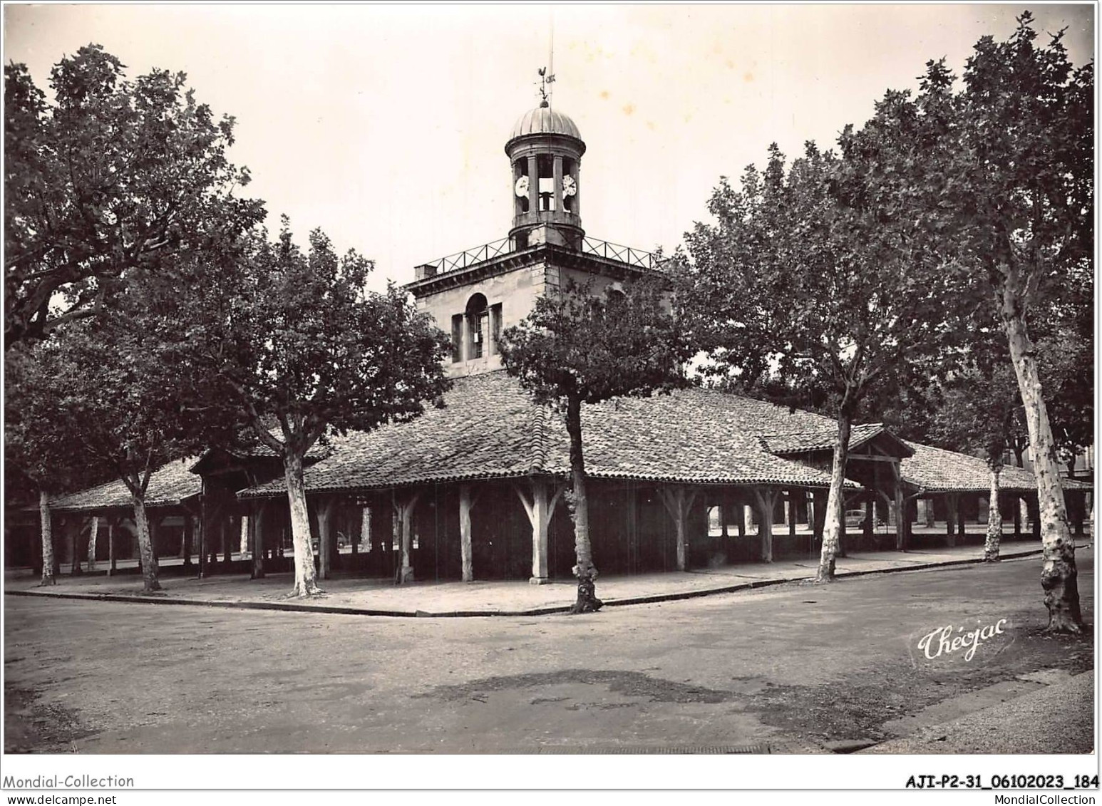 AJIP2-31-0170 - Haute-garonne - REVEL - La Halle Et Son Beffroi - Revel