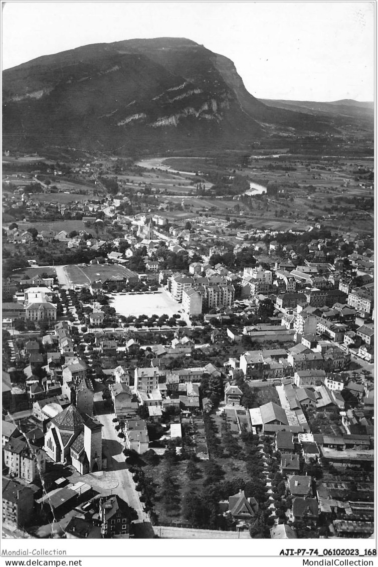 AJIP7-74-0757 - ANNEMASSE - Vue Aérienne - Dans Le Fond - L'arve Et Le Mont Salève - 1380 - Annemasse