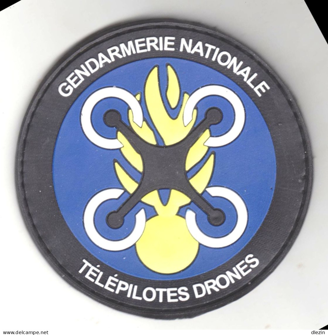 Gendarmerie Nationale. Télépilotes De Drones. Titre D'épaule Velcro. - Esercito