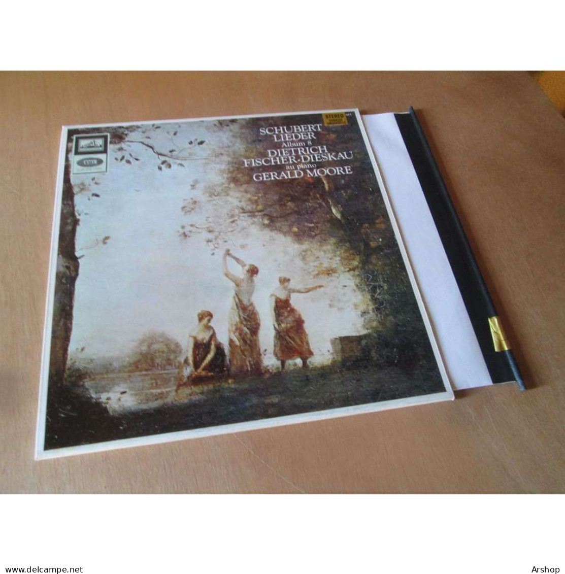 DIETRICH FISCHER-DIESKAU / GERALD MOORE - SCHUBERT Lieder – Album 8 - La Voix De Son Maitre CVA 885 France - Classica