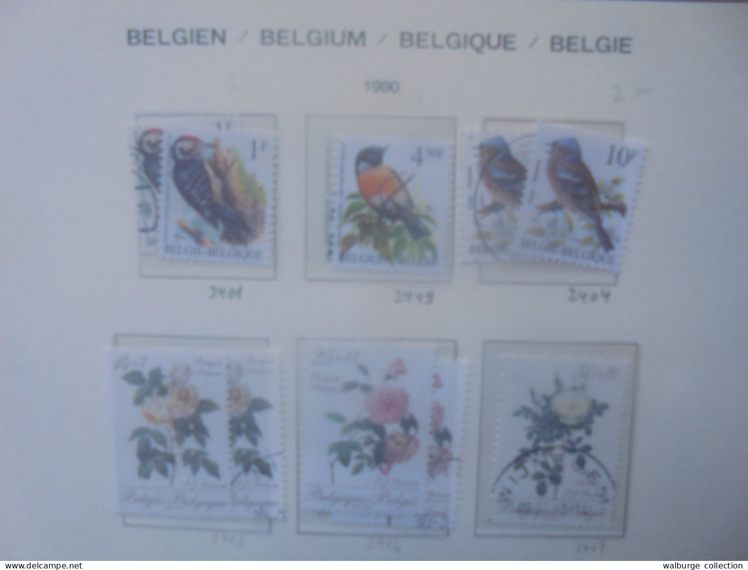 BELGIQUE 1971-1990 REDOUBLEE (en Majorité !) NEUVE**+OBL. A SAISIR !!! (4376) 3 KILOS. PAS D'OFFRES INFERIEURES !!!