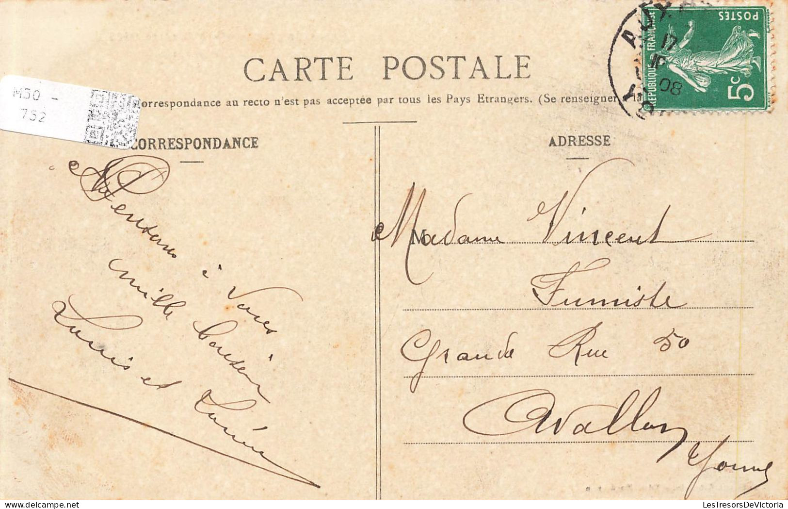FRANCE - Exposition Nationale D'Auxerre - 1908 - Le Palais Des Beaux Arts - à L'entrée - Animé - Carte Postale Ancienne - Auxerre