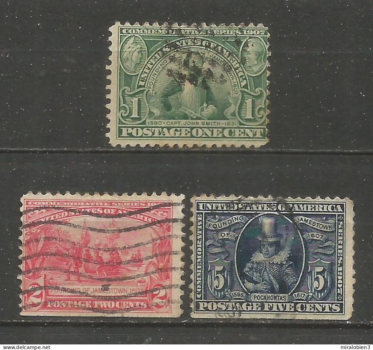 ESTADOS UNIDOS YVERT NUM. 164/166 SERIE COMPLETA USADA - Used Stamps
