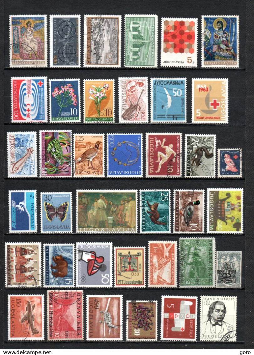 Yugoslavia  .-  Lote Nº  9   ,.   38   Sellos - Colecciones & Series