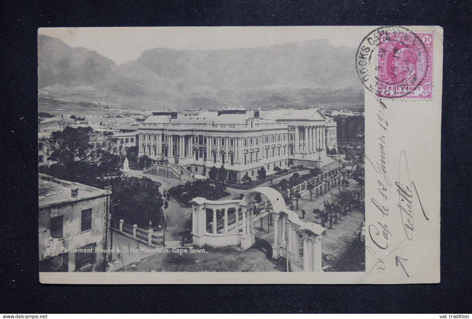 CAP DE BONNE ESPÉRANCE - Carte Postale De Cape Town Pour La France En 1904  - L 151419 - Cape Of Good Hope (1853-1904)