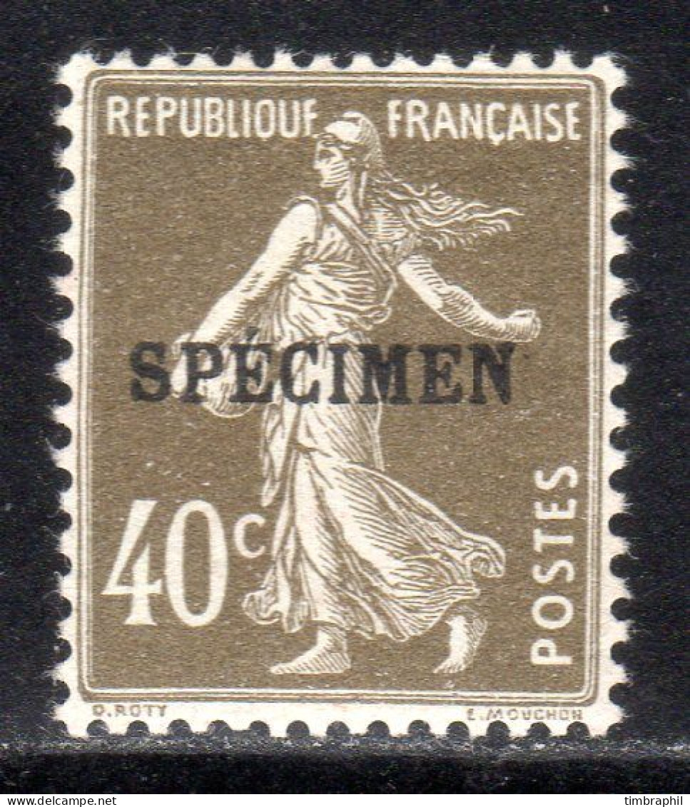 N° 193-CI 1 (Semeuse TB Centrage) Neuf* SUPERBE: COTE= 19 € - Lehrkurse