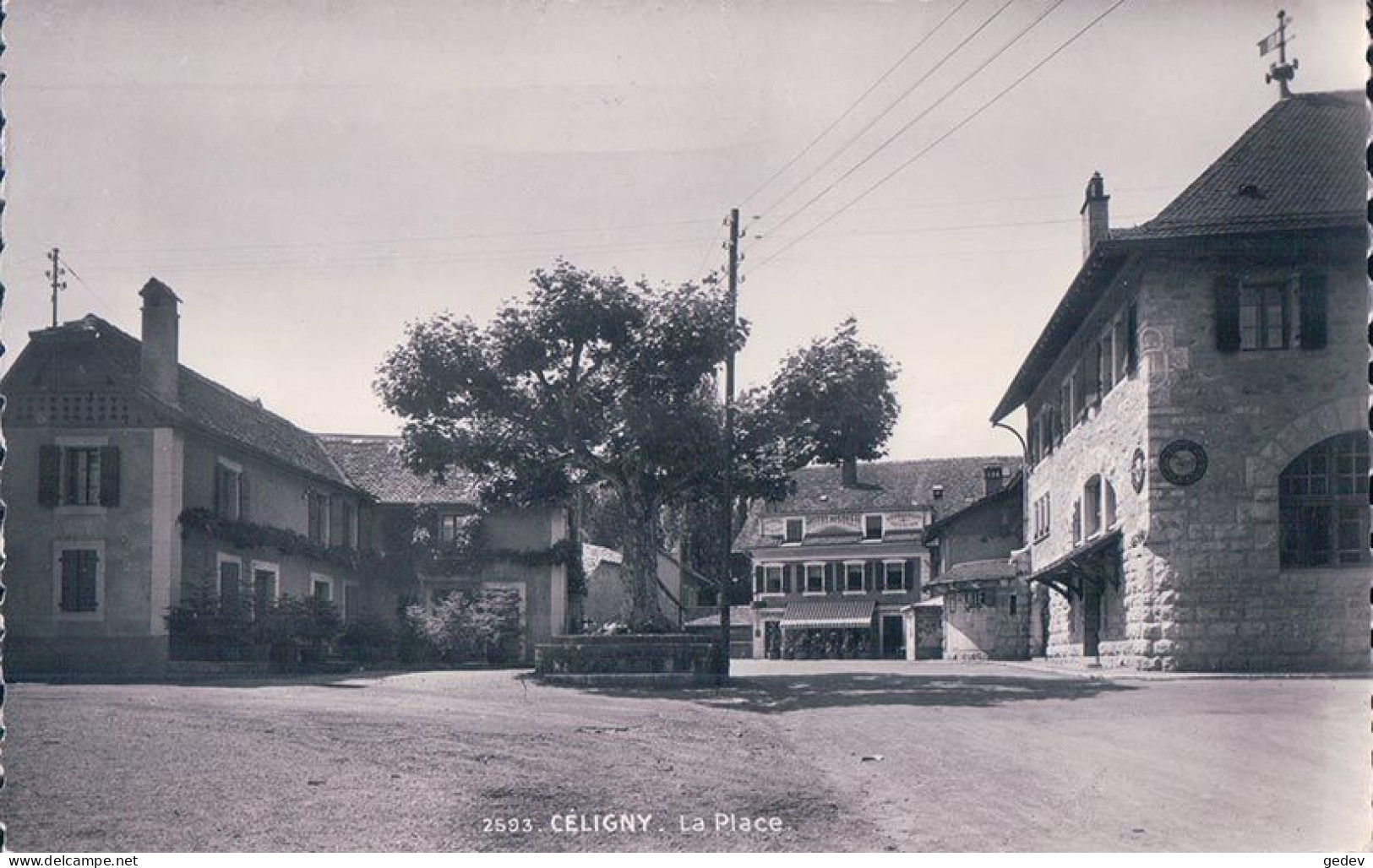 Genève, Céligny La Place (2593) - Céligny