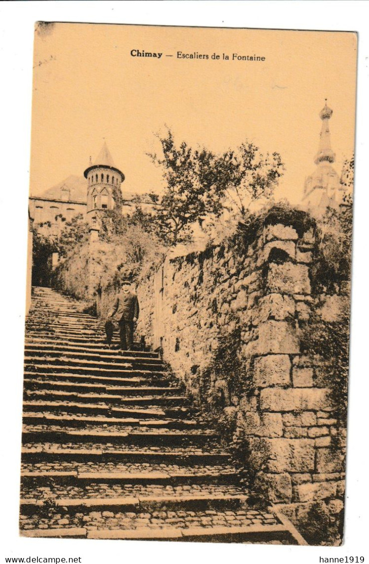 Chimay Escaliers De La Fontaine Htje - Chimay
