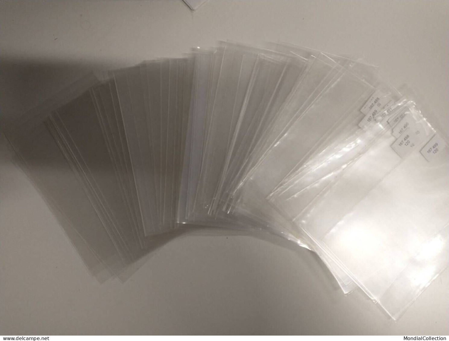 DESTOCKAGE LOT 200 PLASTIQUES PROTECTION CPA TB ETAT - Sleeves