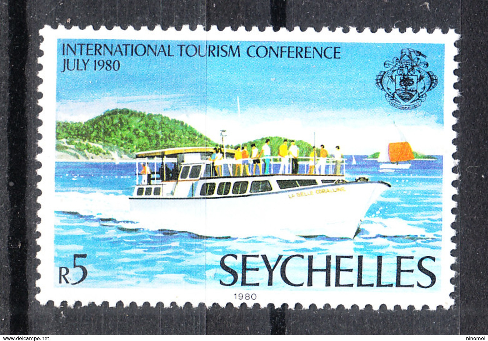 Seychelles  - 1980. Turismo. Lancia Turistica. Tourism. Passenger Ships Boat 	MNH - Schiffe