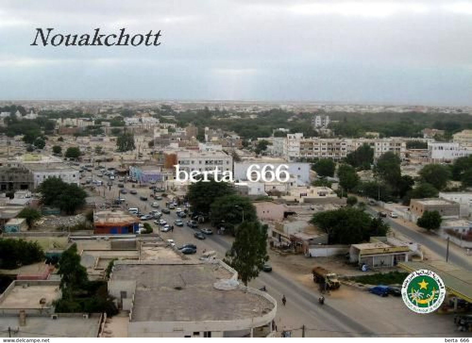 Mauritania Nouakchott Overview New Postcard - Mauretanien