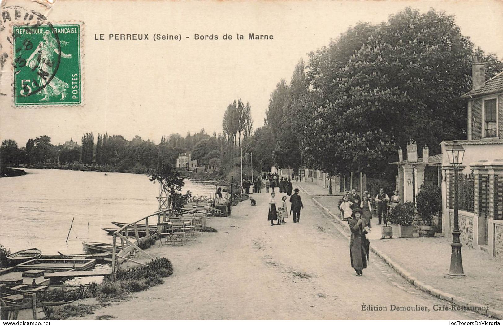 FRANCE - Le Perreux - Bords De La Marne - Animé - Carte Postale Ancienne - Le Perreux Sur Marne