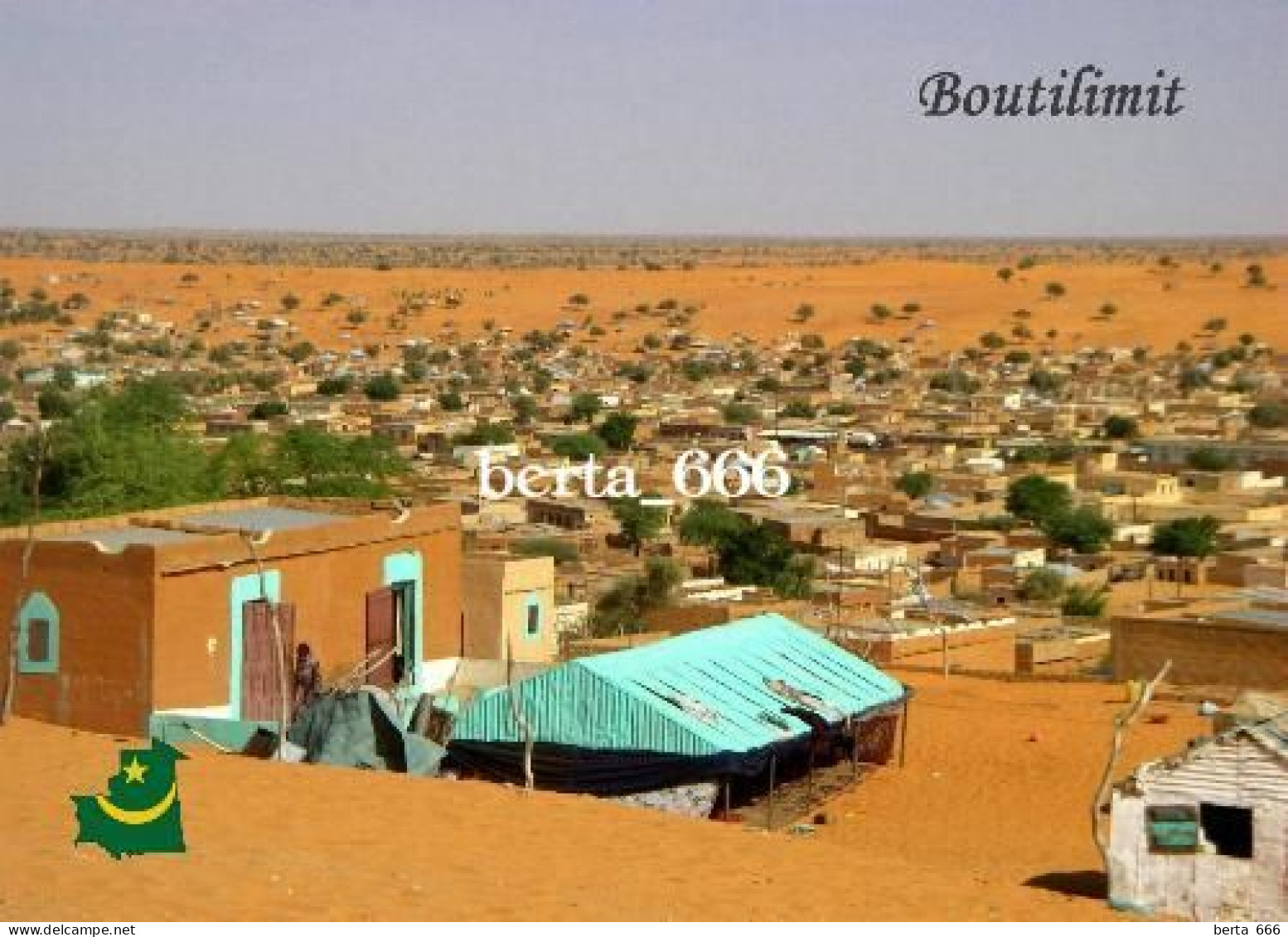 Mauritania Boutilimit View New Postcard - Mauritanië